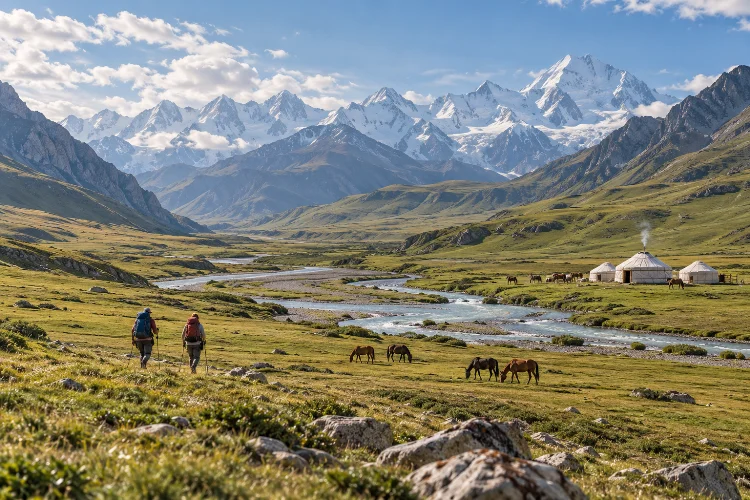 Advanced Trekking Across Kyrgyzstan's Remote Tien Shan Valleys
